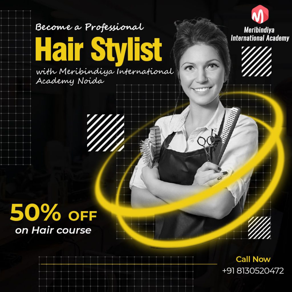 Free Hair stylist course 1 year Diploma