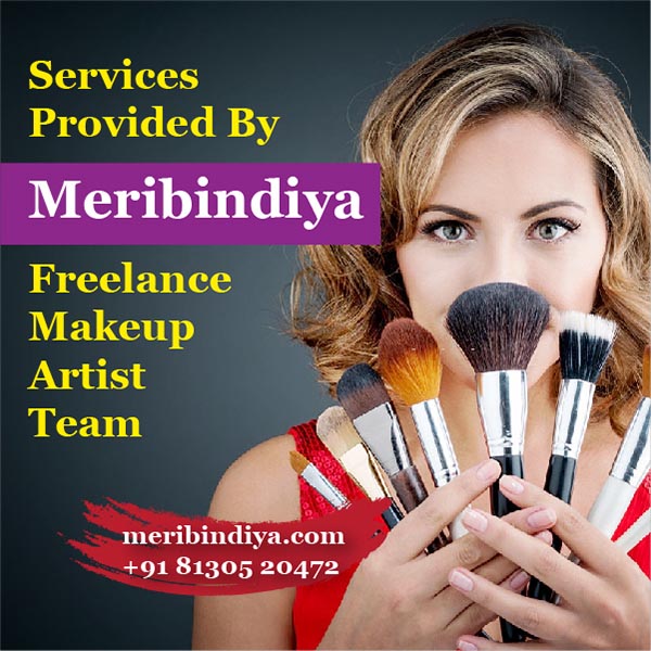 Services Provided By Meribindiya Freelance Makeup Artist Team