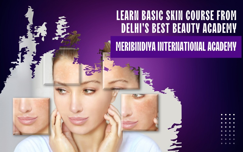 Learn Basic Skin course from Delhi's Best Beauty Academy, Meribindiya International Academy.