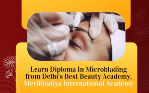 Learn Diploma In Microblading from Delhi's Best Beauty Academy, MeriBindiya International Academy