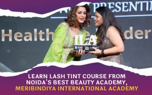 Learn lash tint Course from Noida's Best Beauty Academy, Meribindiya International Academy